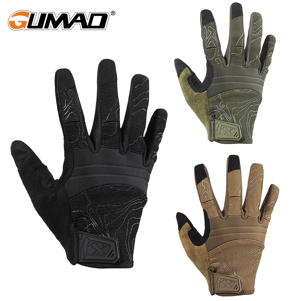 Outdoor Hunting Bike - قفازات تكتيكية لركوب الدراجات للرجال ،