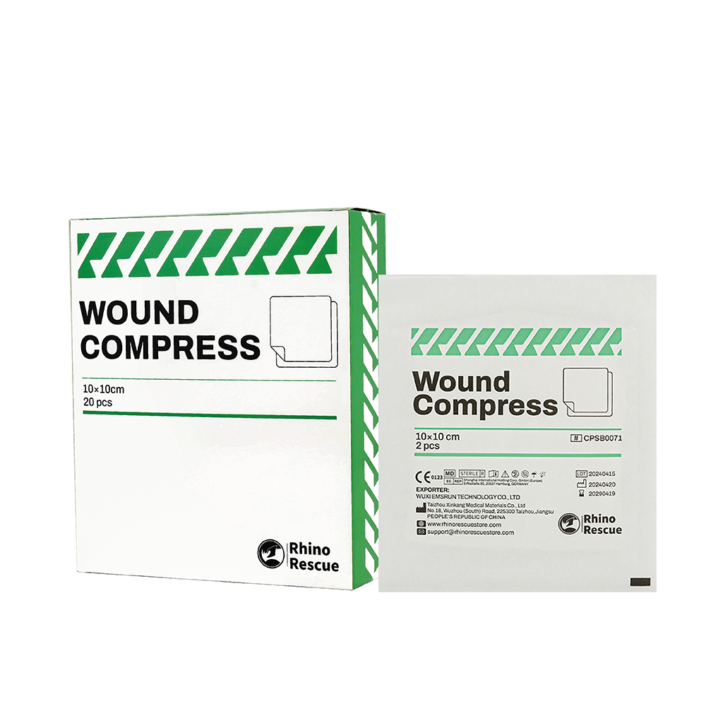 Field Dressing Kit - وسادات شاش معقمة كبيرة للتخييم المنزلي