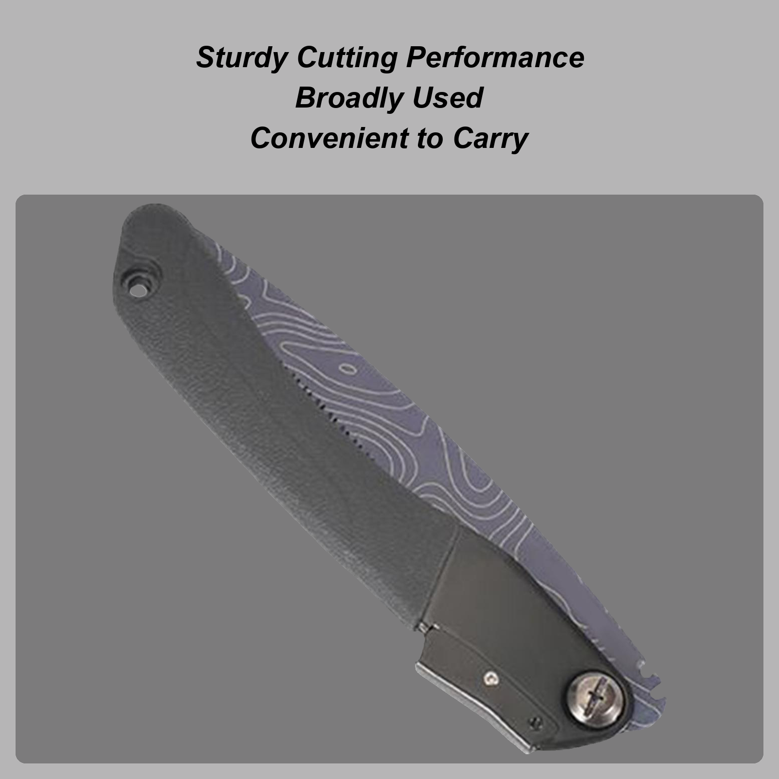 Hunting Camp Outdoor Supplies - منشار يدوي قابل للطي أدوات منشار