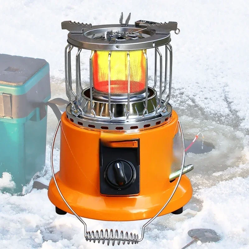 موقد تدفئة خيمة محمول للتخييم  - مراجعة Outdoor Hunting Heater وسعره