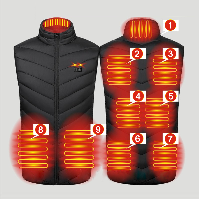 الشتاء 9 مناطق ساخنة سترة التخ - مراجعة Outdoor Hunting Heater وسعره