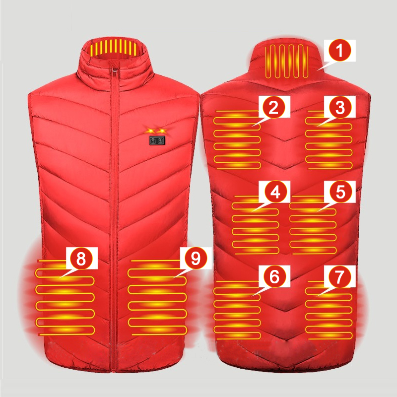 الشتاء 9 مناطق ساخنة سترة التخ - مراجعة Outdoor Hunting Heater وسعره