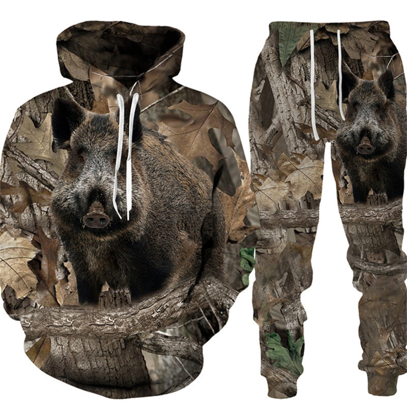 الرجال التمويه الصيد الحيوان ر - مراجعة Outdoor Hunting Outfit وسعره