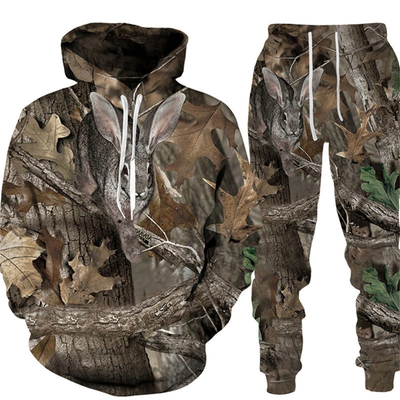 الرجال التمويه الصيد الحيوان ر - مراجعة Outdoor Hunting Outfit وسعره