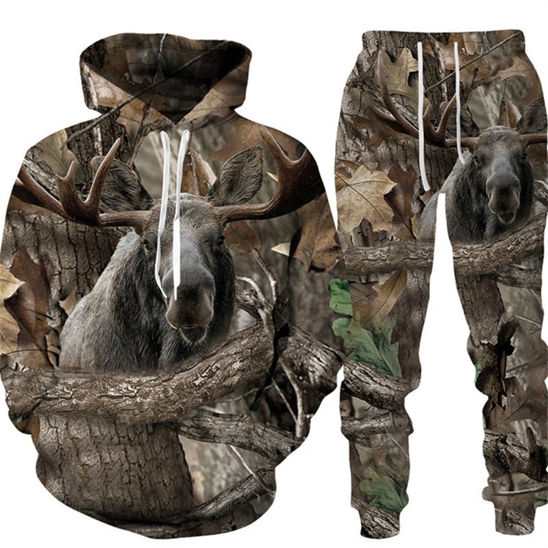 الرجال التمويه الصيد الحيوان ر - مراجعة Outdoor Hunting Outfit وسعره