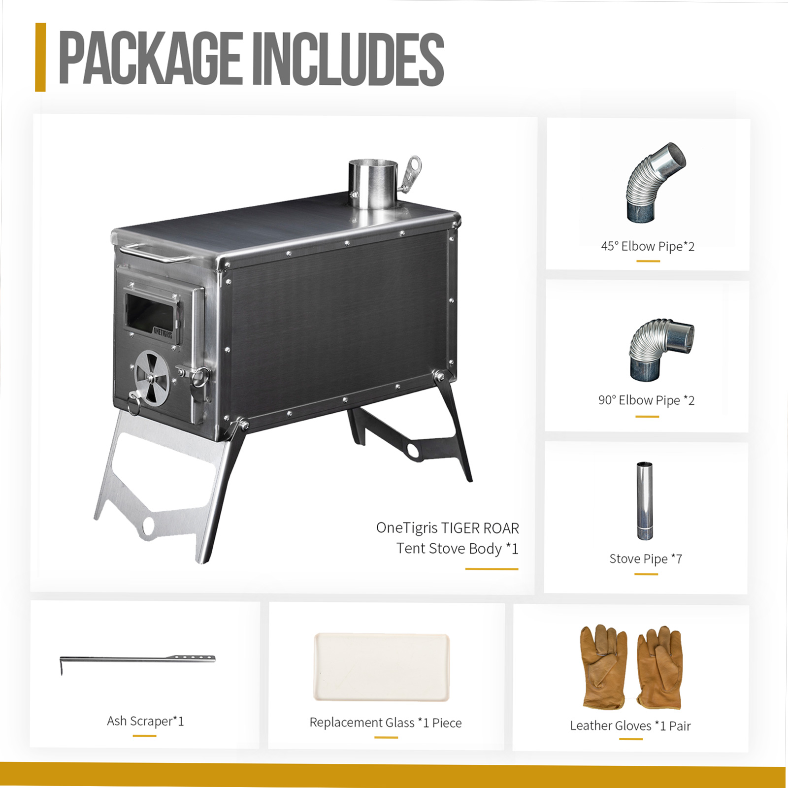OneTigris النمر هدير خيمة موقد - مراجعة Outdoor Hunting Heater وسعره