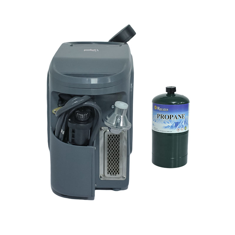 سخان ماء محمول يعمل بالبروبان  - مراجعة Outdoor Hunting Heater وسعره