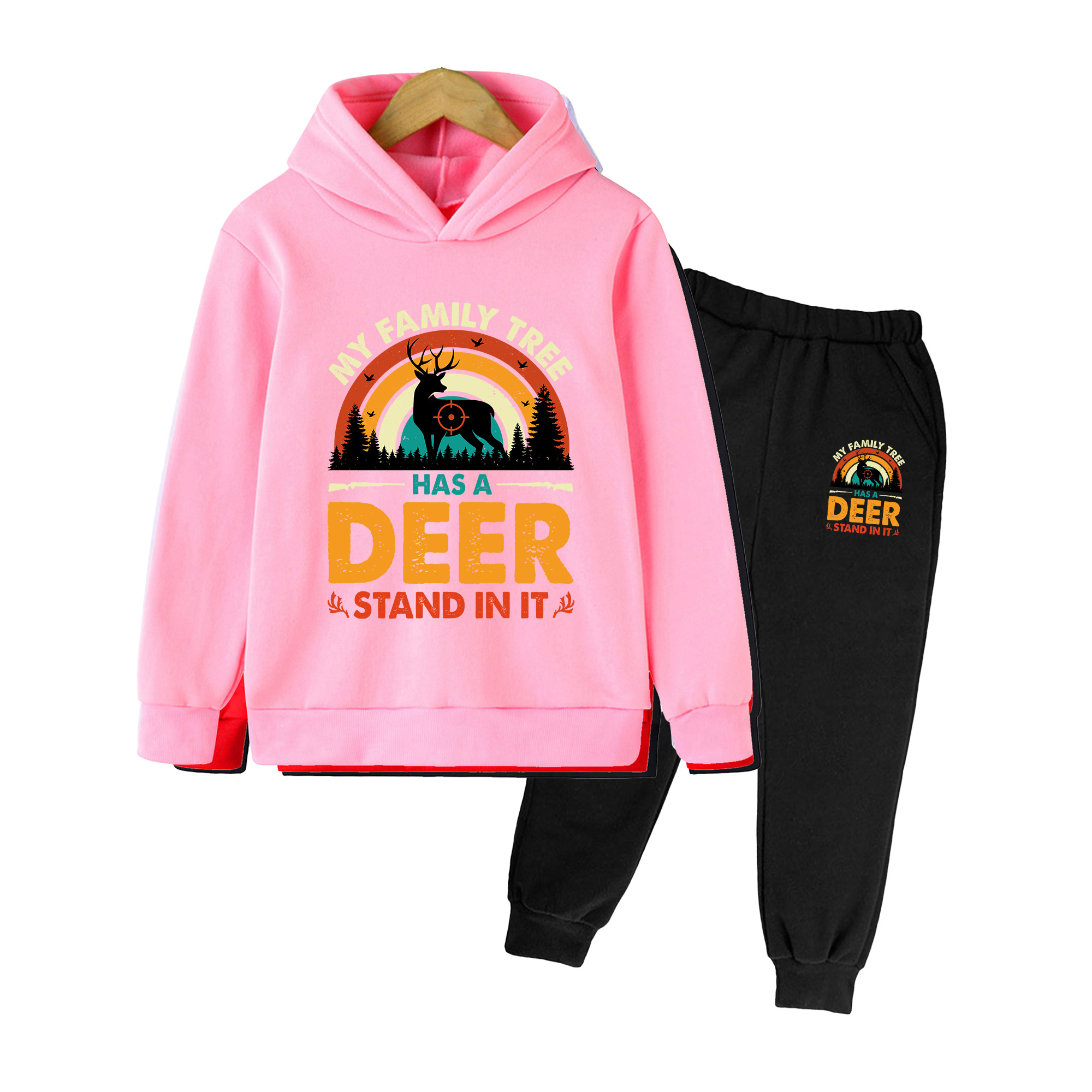 طقم هودي وبنطلون رياضي للأطفال - مراجعة Outdoor Hunting Outfit وسعره
