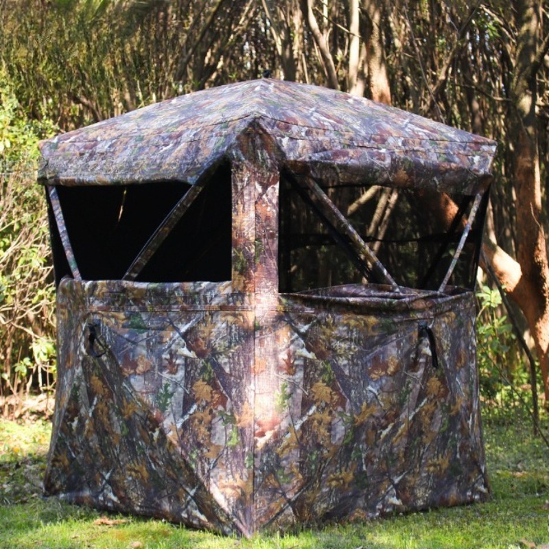 خيمة صيد طاردة للبعوض من قماش  - مراجعة Hunting Camp Outdoor Supplies وسعره