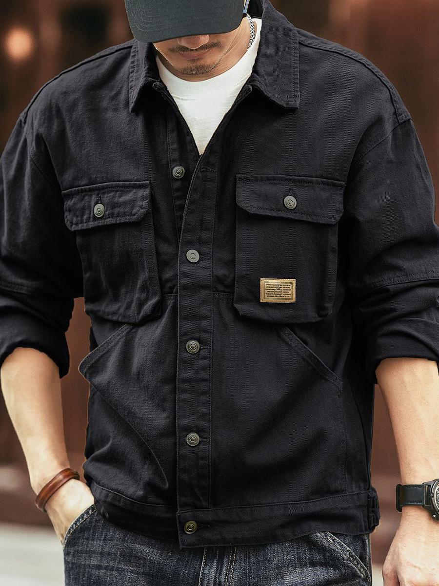 جاكيت دنيم رجالي بتصميم أمريكي - مراجعة Outdoor Hunting Outfit وسعره
