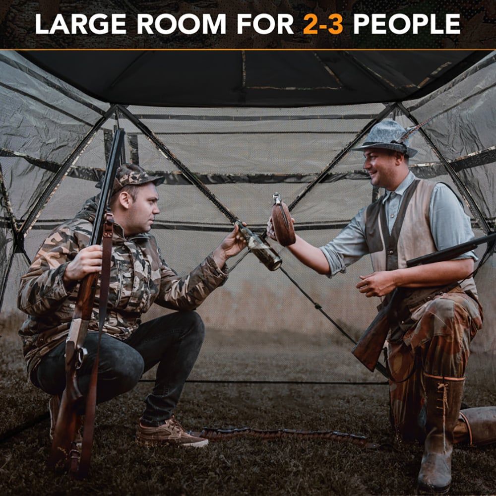 خيمة صيد قابلة للفصل 5 في 1، ت - مراجعة Hunting Outdoor وسعره