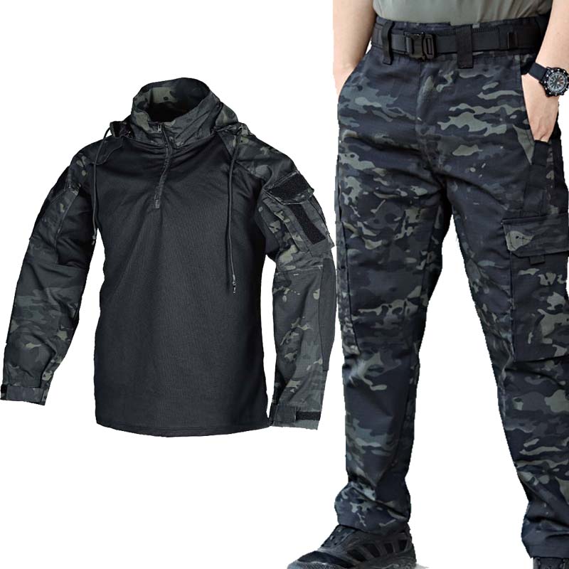 طقم قميص وبنطلون تكتيكي للرجال - مراجعة Hunting Outdoor وسعره