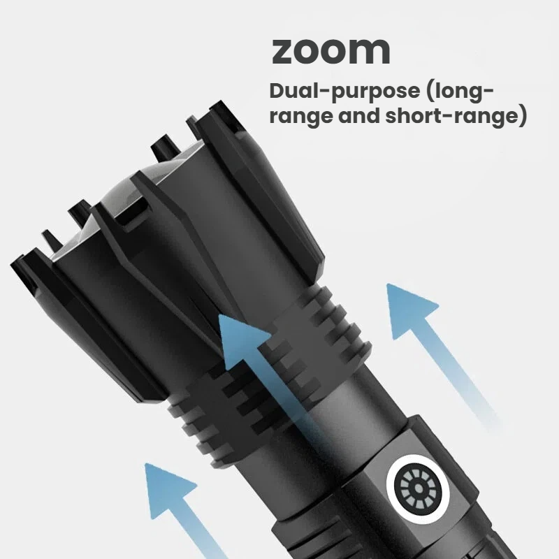 مصباح يدوي LED عالي القدرة P90 - مراجعة Hunting Outdoor وسعره
